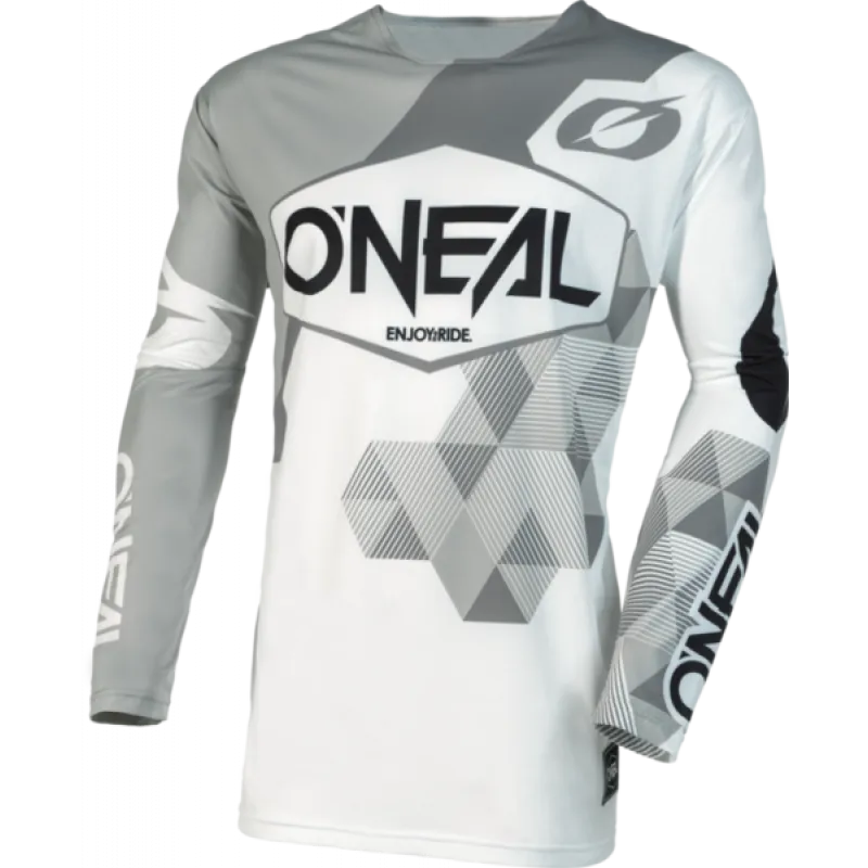 Cumpără online Bluza motocross O'neal mayhem covert V.23, Alb/Gri - XL